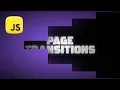 The Only Page Transition Hack You Need for HTML Pages