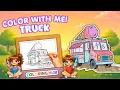 How to Color a Truck Fun and Easy Coloring Pages for Kids Adults by ColoringHub