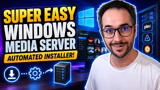 Install Automated Media Server Sonarr Prowlarr Radarr with Gluetun on Windows in 5 Minutes
