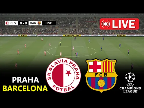 Video Thumbnail: Slavia Prague vs Barcelona | Champions League 2025/26 | PES 21 Simulation Gameplay