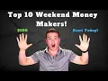 How To Make Extra Money On The Weekends 10 Ways - 2020