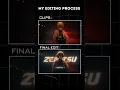 My Editing process #aftereffects #editing #demonslayer  #anime #zenitsu