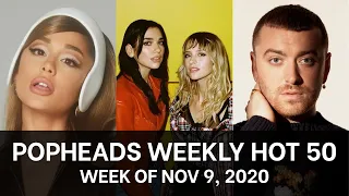 Popheads Weekly Hot 50 Chart Week of November 9 2020