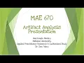 Artifact Analysis Presentation MacKenzie Newbry