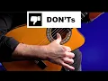 Lagu 5 Triplet Rasgueo Things NOT To Do | Guitar Tutorial for Classical and Flamenco Guitar