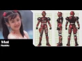 Bonus Comparison 1 Big Bad Beetleborgs VS Juukou B-Fighter