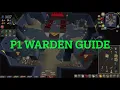 OSRS Warden 1st Phase is Battery and UFOS Raid 3 TOA Guides and Tips