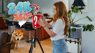 24k 360 camera 124 more pixels vs matterport pro3