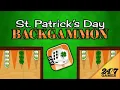 St Patrick s Day Backgammon