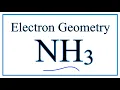 Electron Geometry for NH3 Ammonia