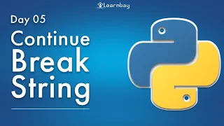 Continue Break String in Python Introduction to continue break string tutorial Break string