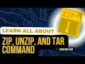 How to Compress Extract Files on Linux zip unzip tar Commands Explained