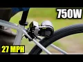 World s Smallest E-Bike Motor - More POWER LESS Weight Sleek Smart Kamingo DRIVE