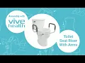 How To Assemble And Install A Toilet Seat Riser With Arms