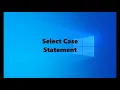 How to Use Select Case Statement In VB Net