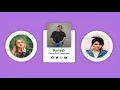 Animated Our Team Section Design Using HTML and CSS