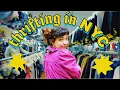 3 HOURS IN BROOKLYN let s go THRIFTING thrift with me in NYC fall 2023