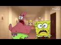 The Wario apparition shows spongebob and Patrick F U N