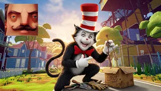 Hello Neighbor - My New Neighbor The Cat in the Hat History Gameplay Walkthrough