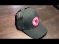 Fjallraven 1960 Logo Langtradarkeps Cap - unisex black