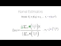 Unit Lesson 3 Kernel estimation
