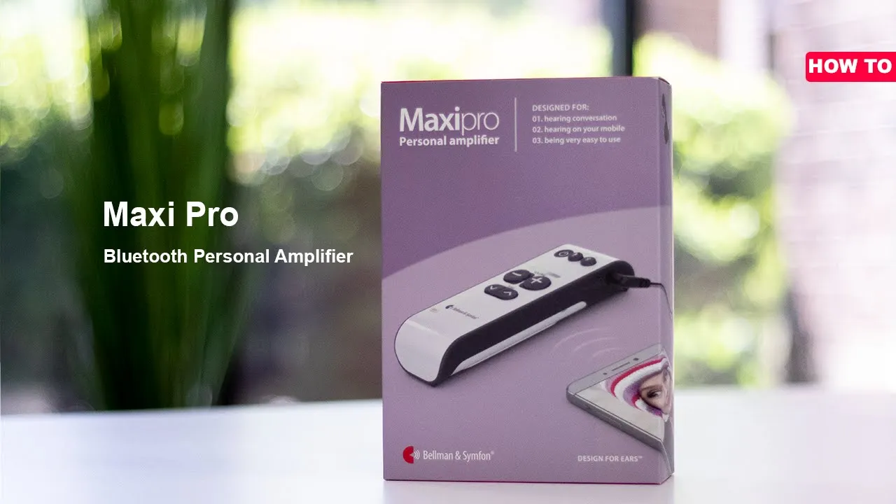 Maxi Pro Personal Amplifier - How To Use