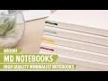 Midori MD Notebooks High Quality Minimalist Notebooks for Journalers and Artists