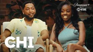 Jacob Latimore Birgundi Baker React To Emmett Kiesha s Love Story The Chi Paramount