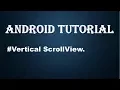 Scrollbar in android studio