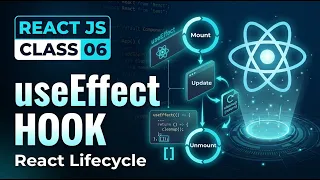 React JS Complete Course Class 06 useEffect Hook React Lifecycle