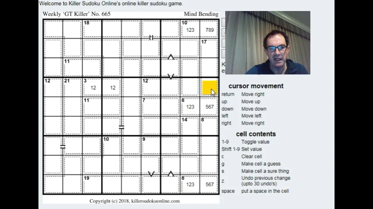 Mind-bending Killer Sudoku