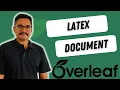Introduction to LaTeX on Overleaf Tutorial 1