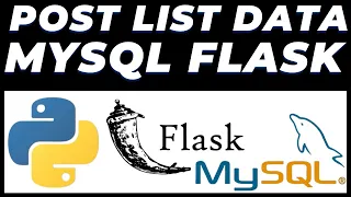 How to Post List of data in Mysql database using Flask and Postman tutorial REST API