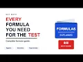 Every SAT Math Formula You Need for an 800