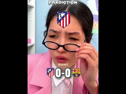 ATLETI VS BARCELONA PREDICTION😛#laliga