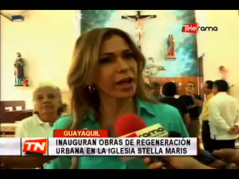 Inauguran obras de regeneración urbana en la iglesia Stella Maris