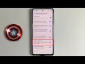 Mute incoming calls by placing the phone face down Samsung A53 5G Android 12