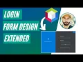 Apache Netbeans Login Form Design Extended Version Java Develop with Maven Vs Ant