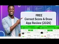 FREE Correct Score Draw App Review 2026