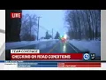 Checking on road conditions in Connecticut