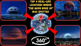 Video 360° - Top 4 Real-Life Locations Where "The Moon Woke Up" Was Spotted