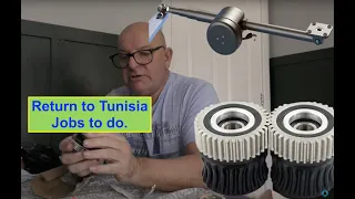 Back to Tunisia! Jobs to do.