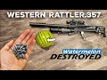 Lagu Big Bore Western Rattler .357 Destroys Watermelon \u0026 Concrete at 50 Yards! High Arc Slugs