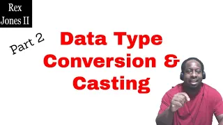 Part 2 Java Data Type Conversions and Castings - Programming Tutorial 132