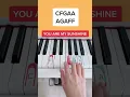 Download Lagu EASY MUST LEARN Song for Beginners!! #easypianotutorial #pianobeginner #youaremysunshine