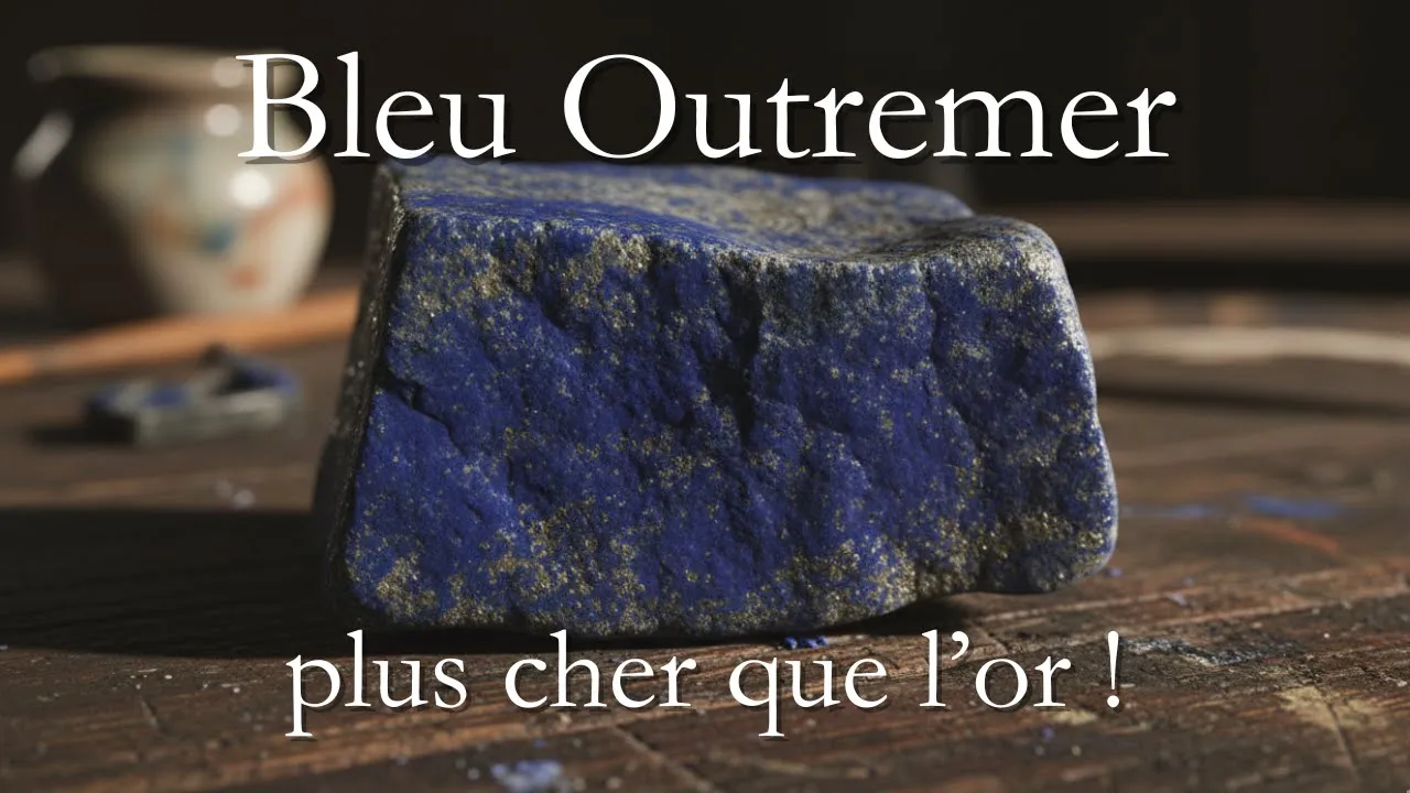 Ce pigment peut dépasser 2300€ les 100gr !
