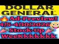 - 2026 Dollar General Ad-Preview this week