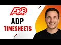How to Use ADP Timesheets for Payroll Easily Step-by-Step