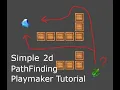 2d Simple Pathfinding Playmaker Unity Tutorial