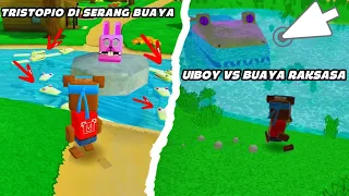 Crocodile Attacks Bear Village Uiboy Saves Tristopio From Crocodile Attack Super Bear Adventure